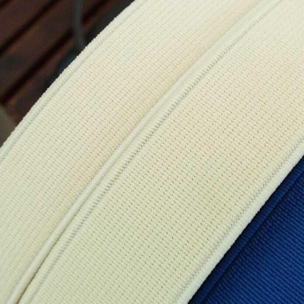 Elastic AntiRoll Strong 15mm 20mm 25mm Waistband 13 Colours Buy 1 2 Or 4m 638D, Ivory Cream, 2m 20mm