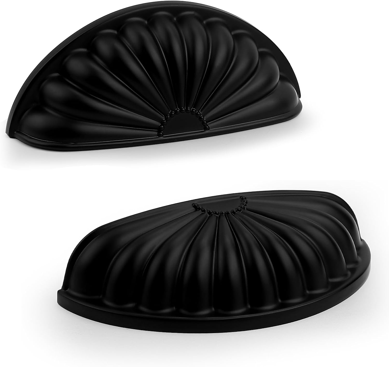 Probrico 15 Pack Antique Brass Cabinet Cup Pulls 3 Inch(76mm) Drawer Pulls,Vintage Brass Dresser Handles Kitchen Hardware for Cabinet Drawer Dresser