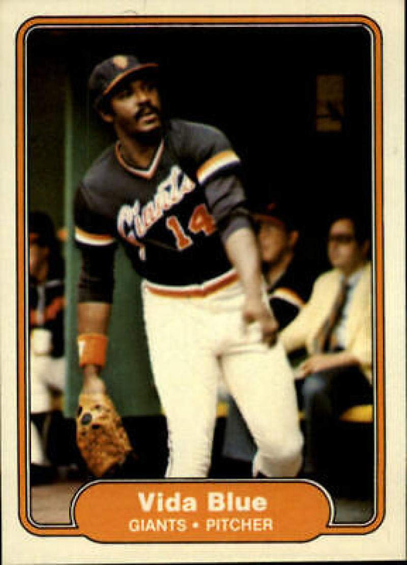 Amazon.com: Vida Blue 1982 Fleer Baseball Card #384 (San Francisco Giants)  : Collectibles & Fine Art