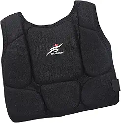 Protetor de Corpo para Boxe, Taekwondo, Protetor de Peito, ótimo Respirável