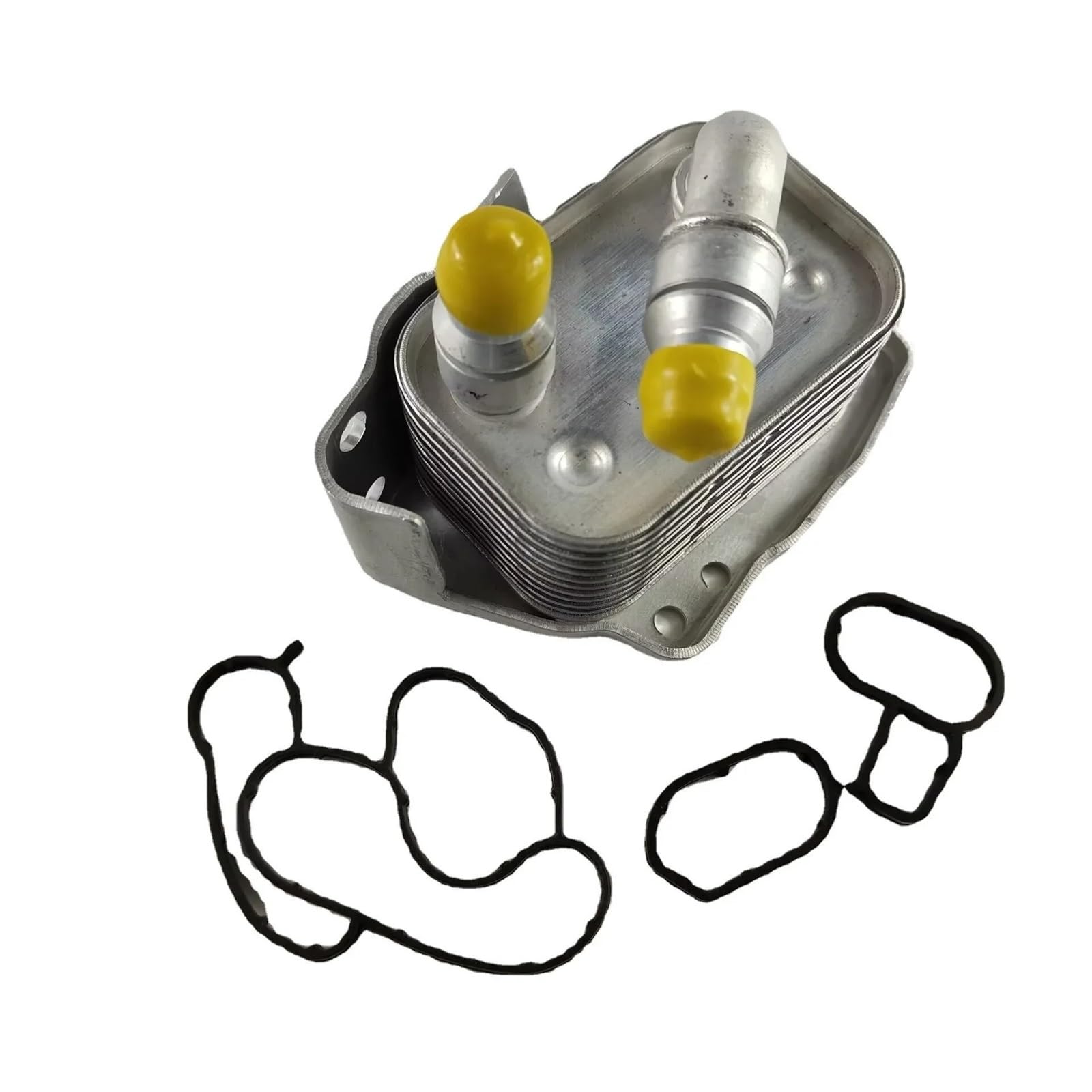 Oil Cooler Refroidisseur d'huile Moteur en Aluminium pour BMW E46 E60 E81 E87 E90 316i 318i 318ci 318ti X3 11427508967