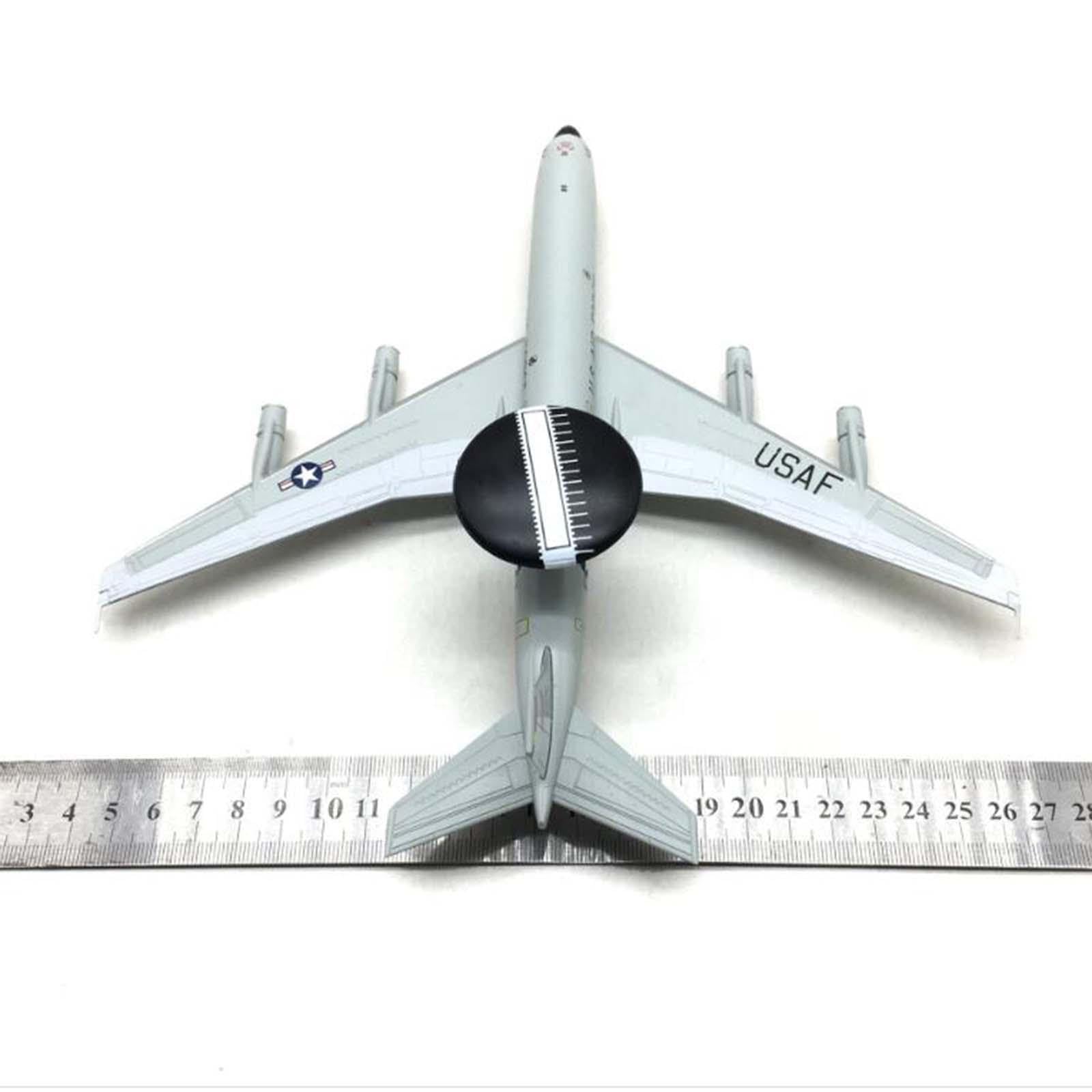Maqueta de Avión a Escala 1:200, Fabricada en Metal Fundido a Presión, Réplica Detallada con Soporte.