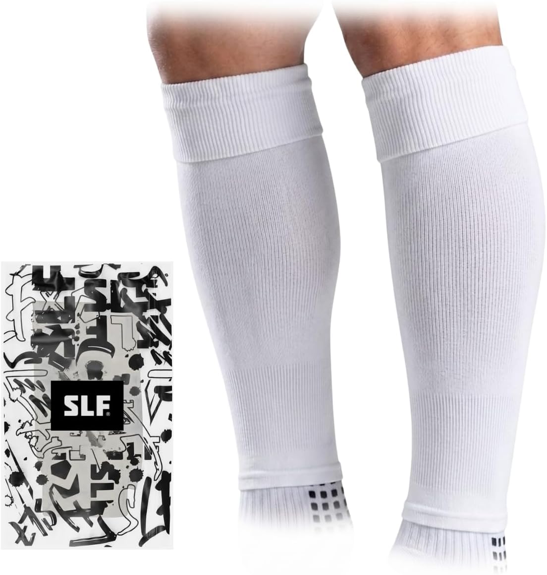 SLEEFS Football Leg Sleeves [1 Pair] - For Adult & Youth - Calf Compression Sleeves for Men and Boys