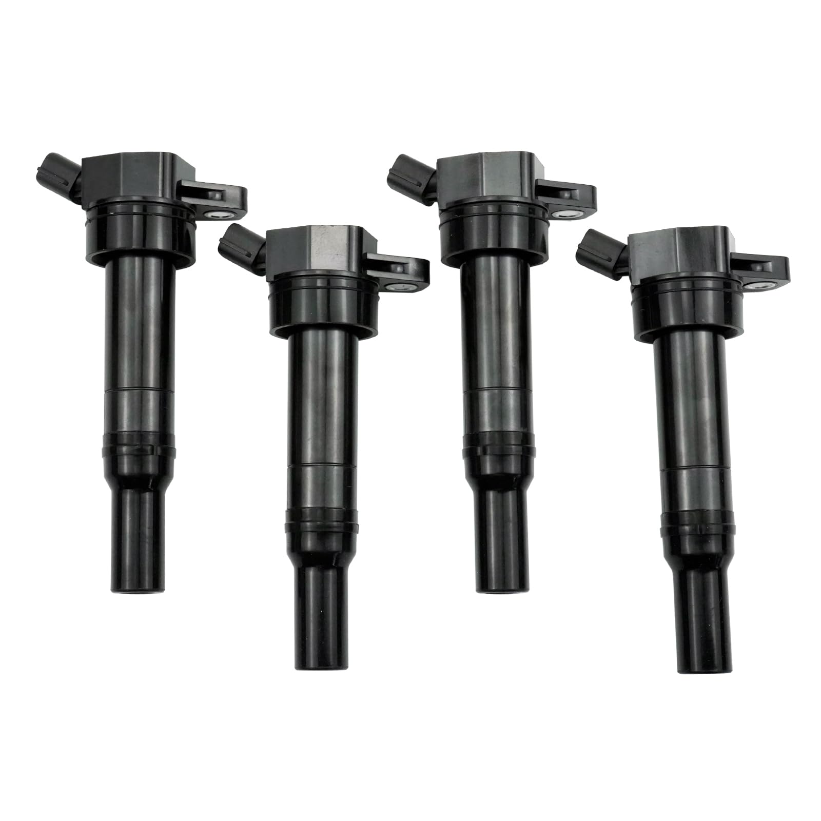 Forcitory Ignition Coil Pack Set of 4 Replacement for UF651 27300-2E000 27301-2E000 C1804 5C186 11788511 Fit for Hyundai & Kia Vehicles - 1.4L 1.6L 1.8L 2.0L 2.4L - Elantra Tucson Forte Soul