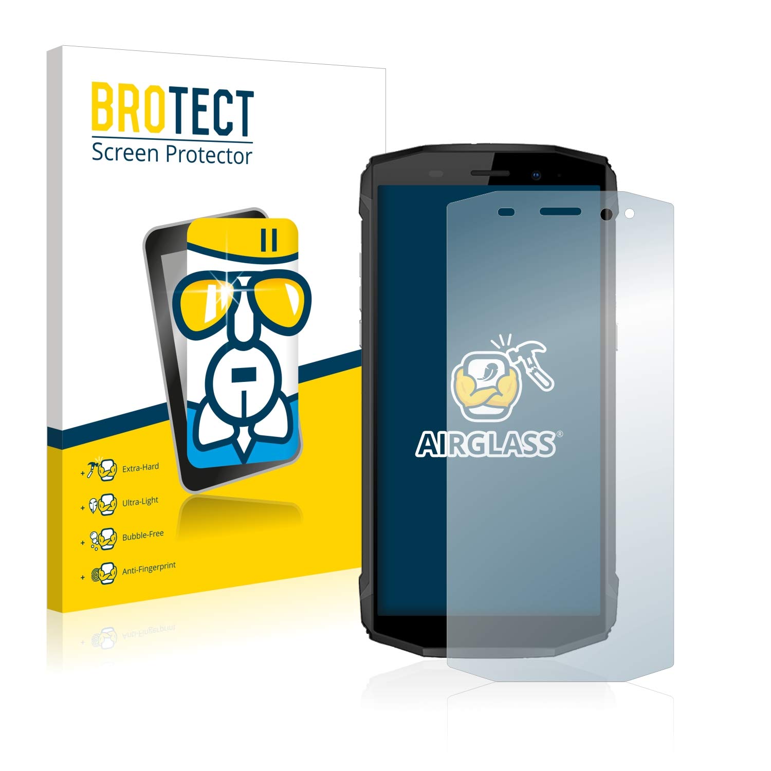 brotect Pellicola Protettiva Vetro per Samsung Galaxy A72 / 5G Protezione Schermo [Durezza Estrema 9H, Chiaro