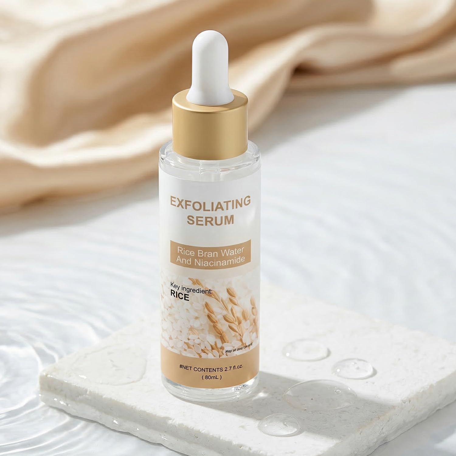 DR.Seya Peel Shot Glow Rice Ampoule Duo – Peel Shot Serums with White Rice Extract, BHA, Niacinamide & Hyaluronic Acid – Exfoliating, Moisturizing, Blackhead Remover & Pore Refining (White)