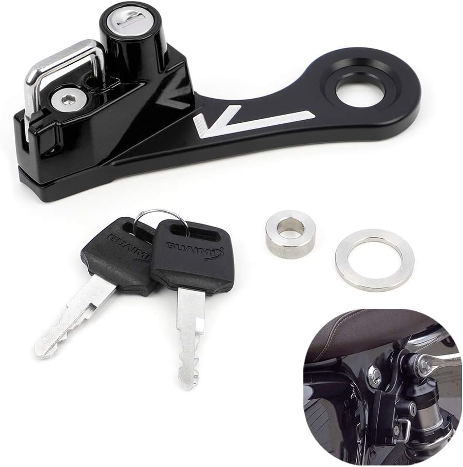 Lidlox 1012B Bar End Helmet Lock Pair for CanAm Spyder