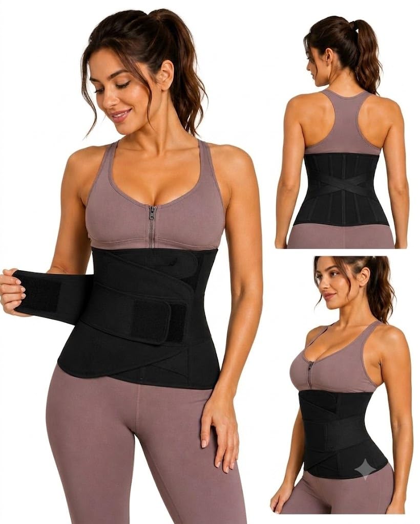 Abdominal Belt And Belly Wrap For After Delivery Recovery Adjustable Postpartum Belt For Women Waist Pelvis And Tummy Support Free Size Maternity Support Belt Comfortable Belly Binder-image-6