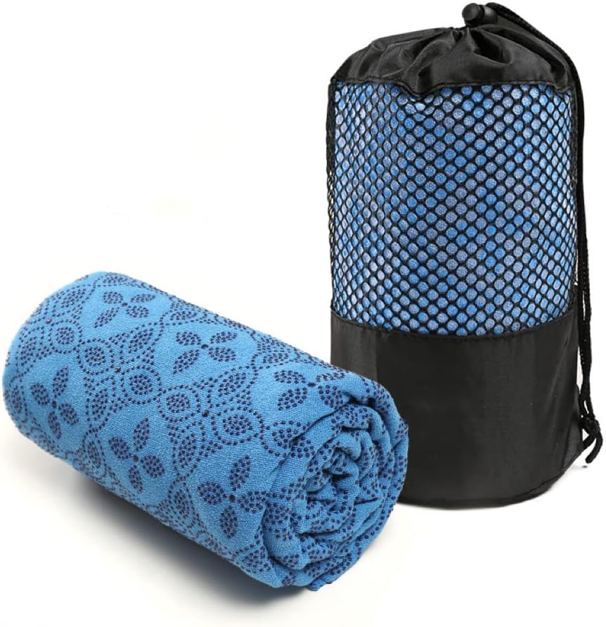 LULOSK Yoga Towel, Hot Yoga Mat Towel Sweat Absorbing Non