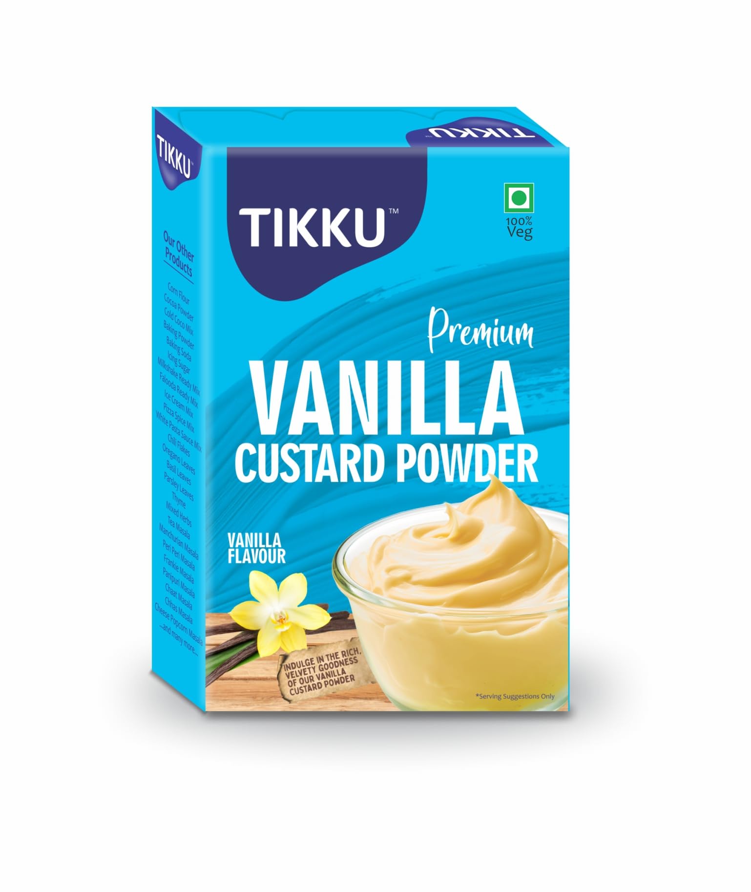 Tikku Vanilla Custard Powder 100g Box (B08MYMBWCD) Amazon Price History, Amazon Price Tracker