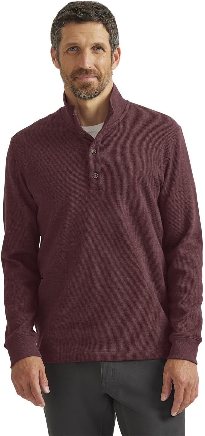 Eddie Bauer Men's Thermal Pullover Mockneck