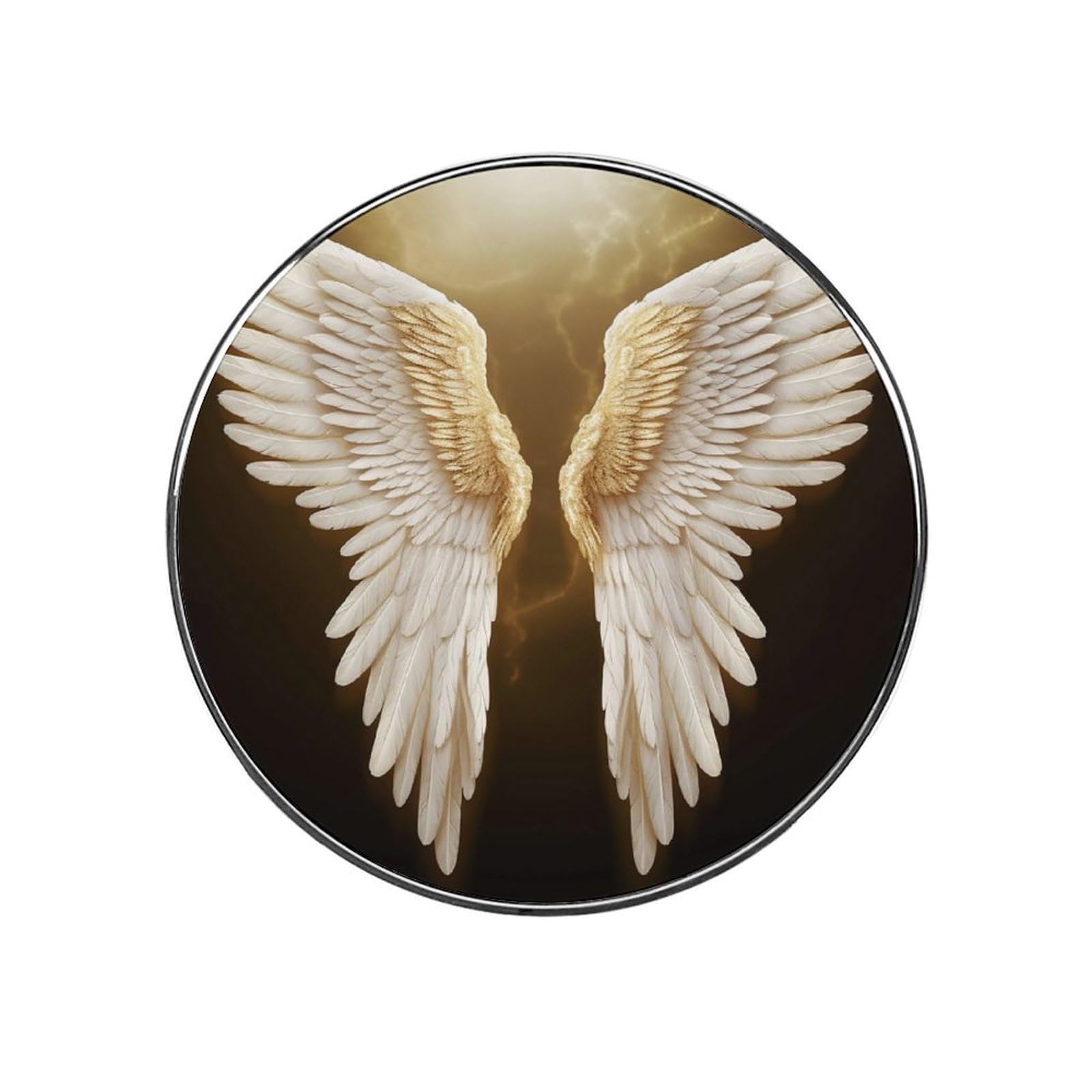 Angel Wing Magnetic Refrigerator Sticker Glass Strong Fridge Sticker Cute Refrigerator Magnets for Kitchen Office Whiteboard Cabinet Decorative Magnets for Gift