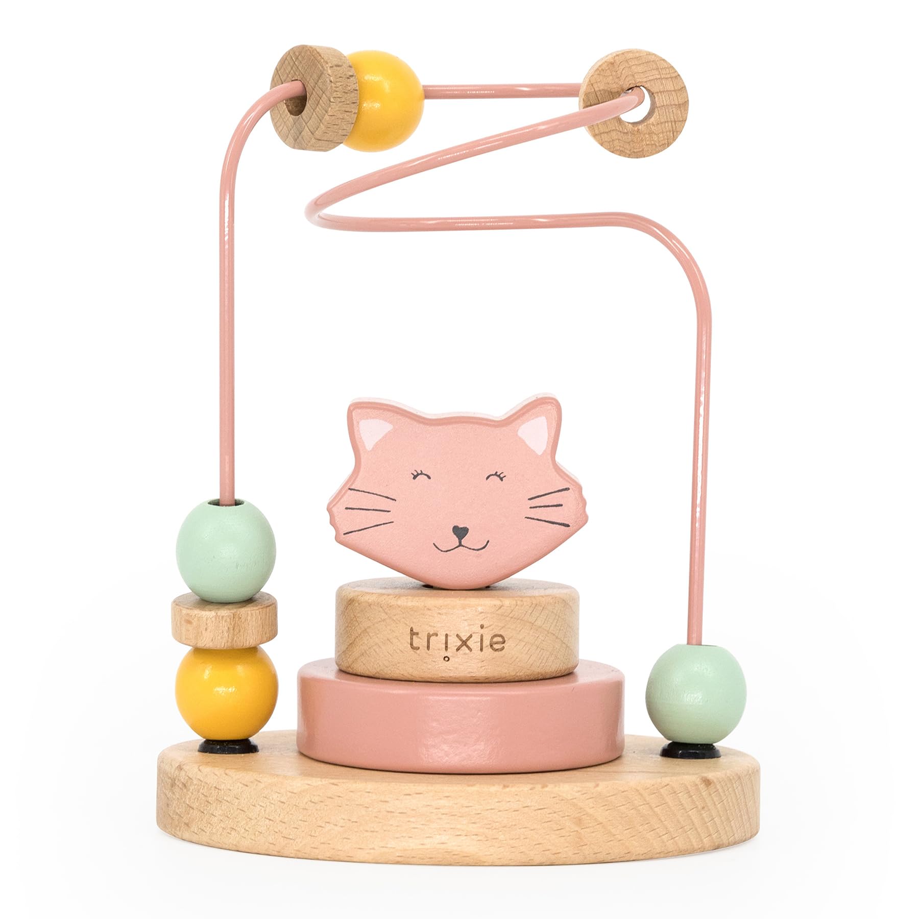 Trixie Mrs Cat Beads Maze - Baby toy - FSC-Certified Wood
