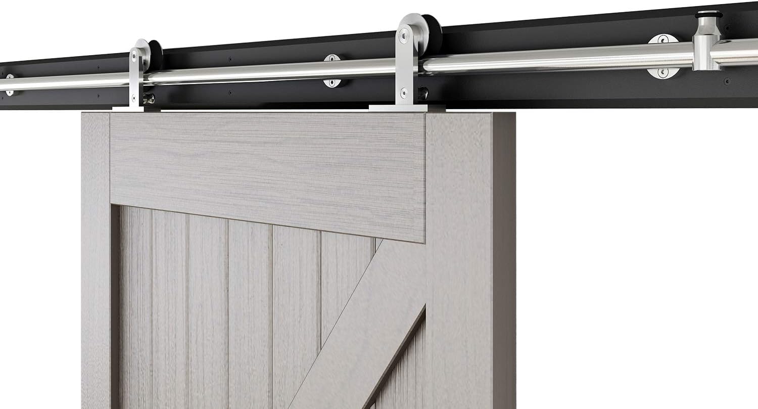 ステンレス製トラックレール鋼 DIYHD 1.5M ドアハードウェアスライディングスチールぶら下げ 【SALE／99OFF】 納屋