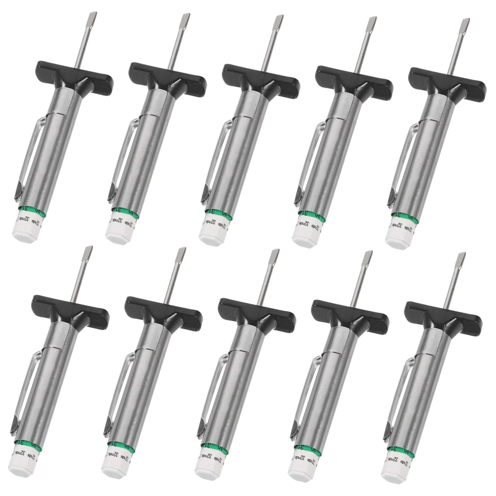 Amosfun 3 Sätze Tiefenmesser Für Reifenprofil Teiliges Messbereich Tragbar Und Benutzerfreundlich Für Pkw Und Nutzfahrzeuge Präzise Und Einfach Zu Bedienen 10 Stück * 3