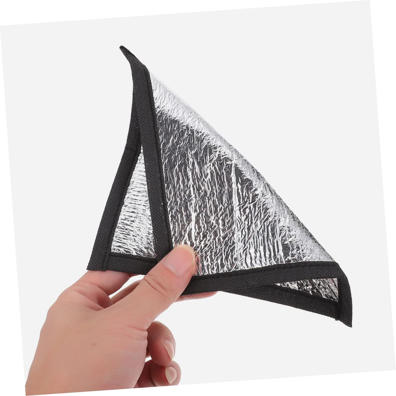 Kisangel 4pcs Reptile Heat Mat for Reptiles Crabs Reflective Film Insulation Pads Small Size