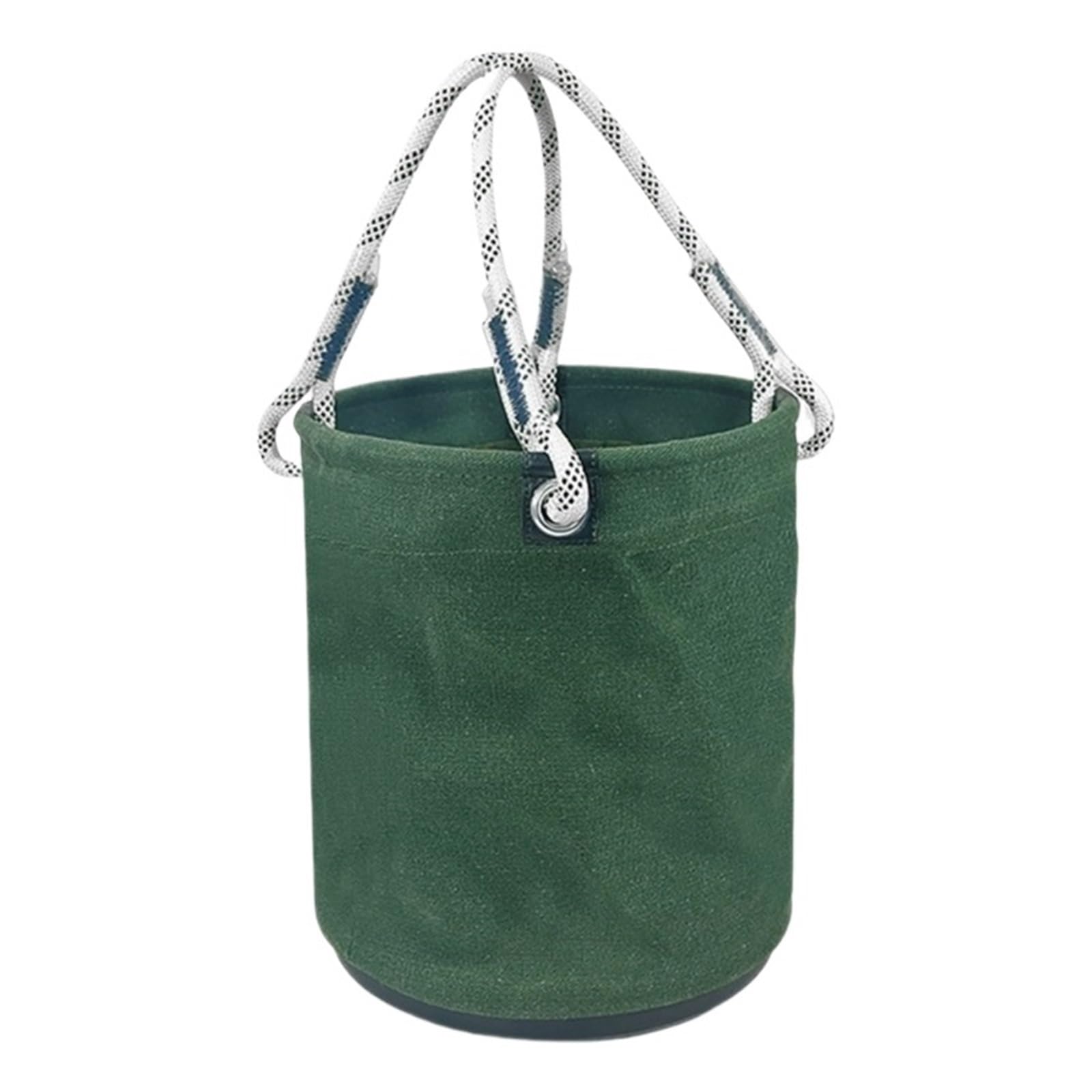 Bolsa de Herramientas Cubo Grande 40x30cm, Bolsa Almacenamiento Lona portátil Multiherramienta for enmarcador, Carpintero, Electricista y mecánico para Guardar Herramientas(Green)