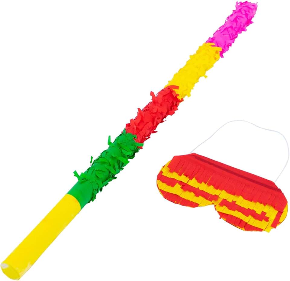 Amazon.co.uk pinata stick and blindfold