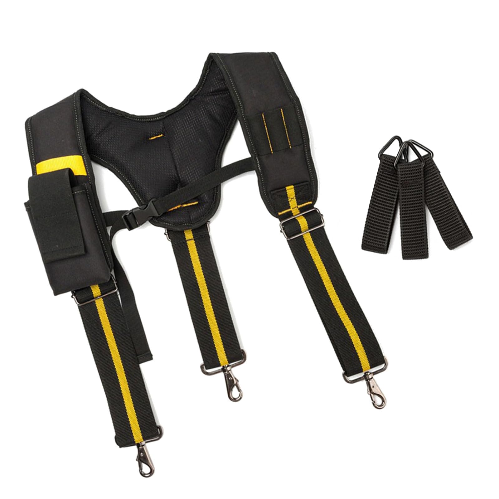 Bretelles rembourrées avec anneaux de fixation pour homme et femme