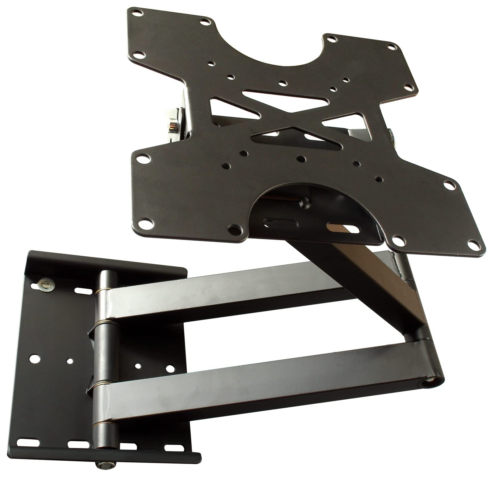 Drall Supporto Universale per TV a Parete - inclinabile, Girevole, Estensibile Fino a 65 cm - per TV LCD LED OLED da 16-52 Pollici - Fino a 45 kg - VESA 75 100 200 Modello: L20