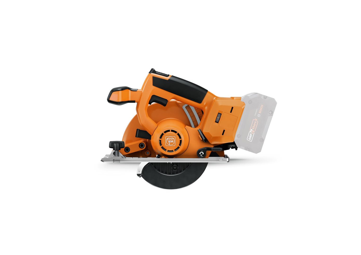 FEIN Scie circulaire sans fil F-IRON Cut 57 AS, sans batteries et chargeurs | Pour des coupes à froid rapides et précises dans les tôles, tubes et profilés. Compatible avec batteries AMPShare/Bosch18 V.