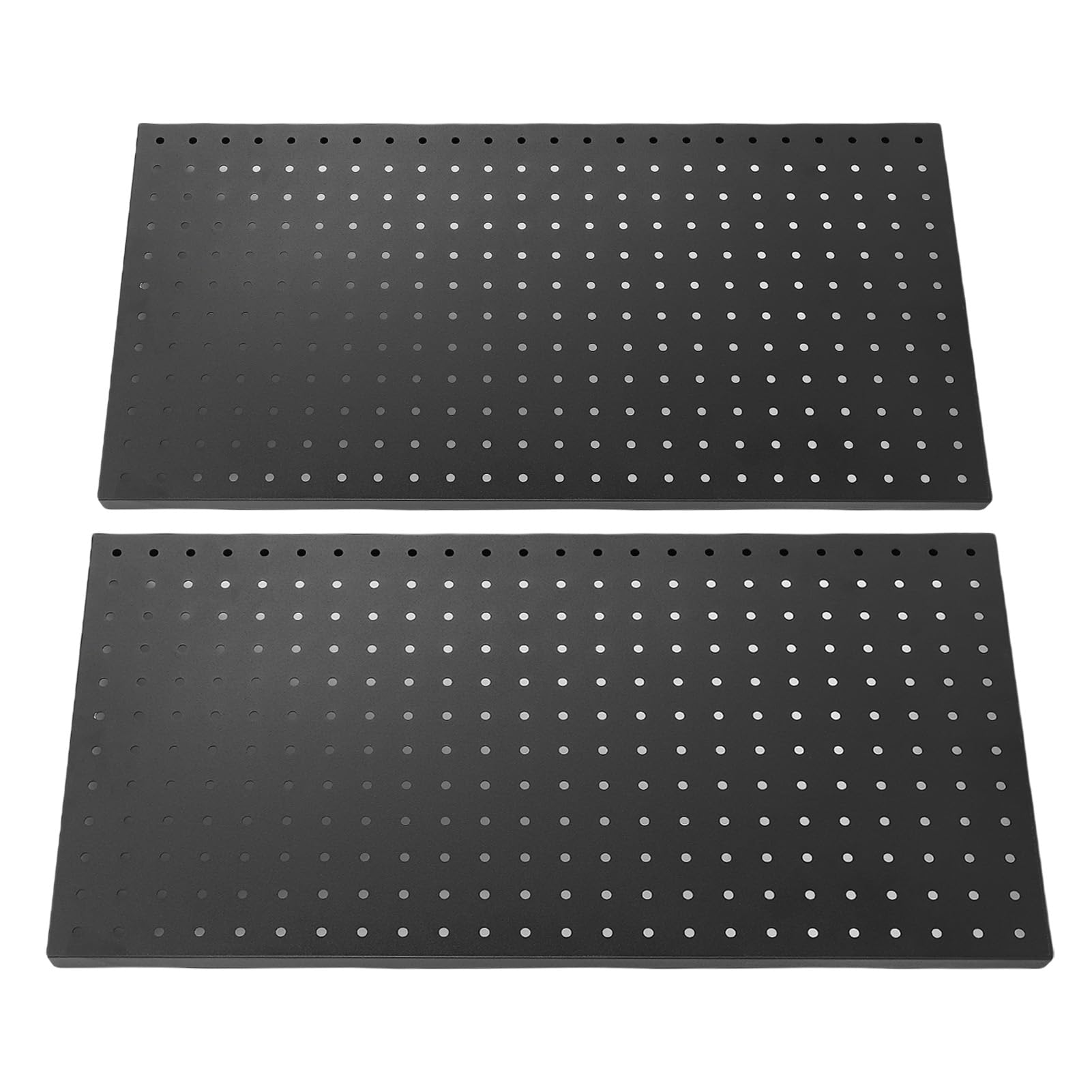 CHICIRIS Pannelli Forati in Metallo, Organizer Parete in Acciaio Resistente, Confezione 4 24 X 12 Cm per Deposito Attrezzi in Garage, Ufficio Domestico e Officina