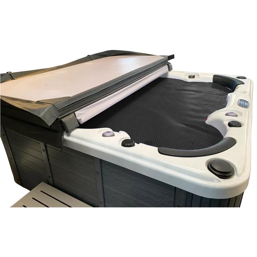Premier Blue 2m x 2m. Thermal Floating Spa Bubble Blanket Hot Tub Cover 400 Micron