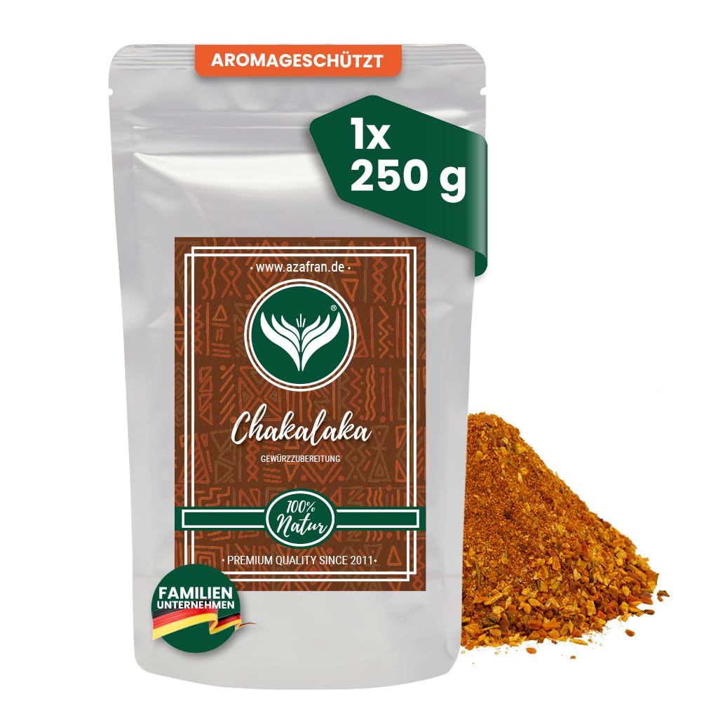 Azafran Chakalaka Gewürz/Gewürzzubereitung für einen afrikanischen Dip/Sauce 250g