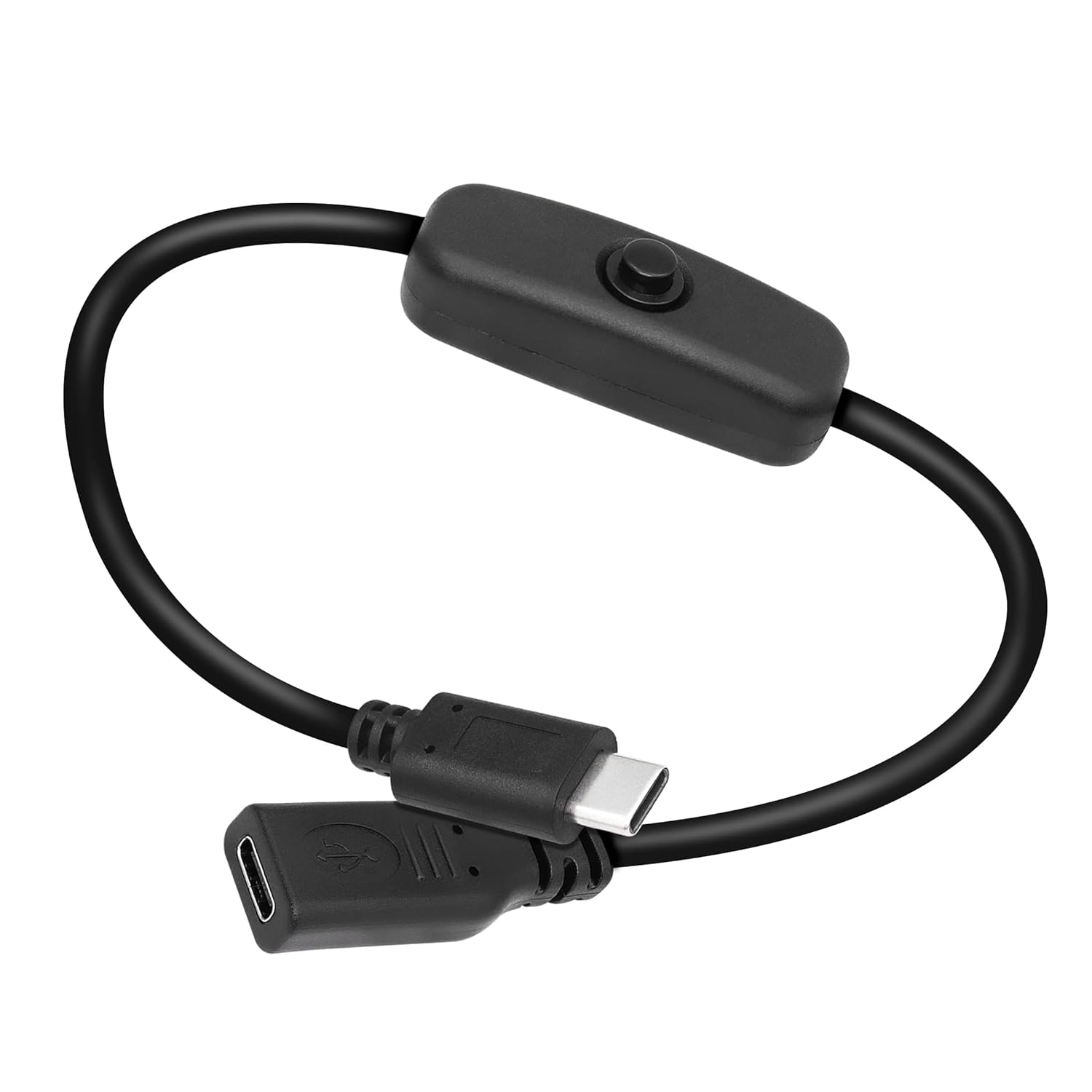 YACSEJAO USB Power Switch Cable USB A to USB C, USB Type C Fast Charge