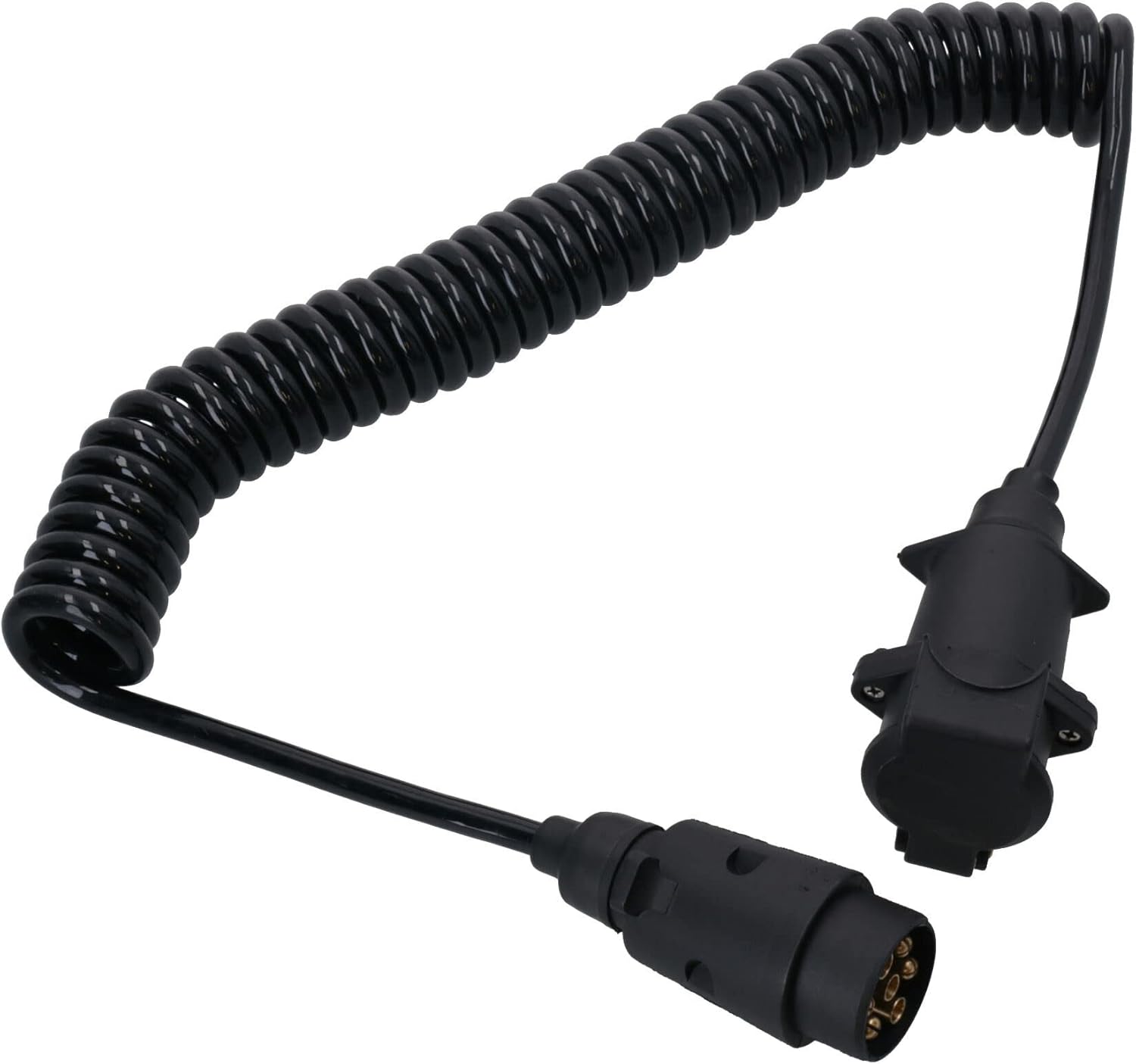 Trailer Caravan Electrics Extension Lead Male to Female 7 Pin Plug/Socket 4.5m