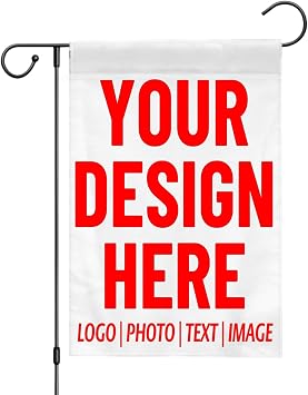 Custom Garden Flag Double Sided Outdoor Personalized Yard Flag Banner