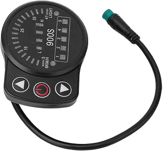 Bafang Display LCD Display 12×9×6 Kt-900s Plastic Electric Display Meter with Waterproof Connector for Modification