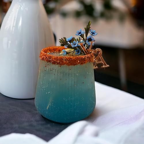 Miniatura 2 de 18 vasos de plástico irrompible sin tallo, para vino, champán, whisky, elegantes, duraderos, desechables, para interiores y exteriores, ideal para