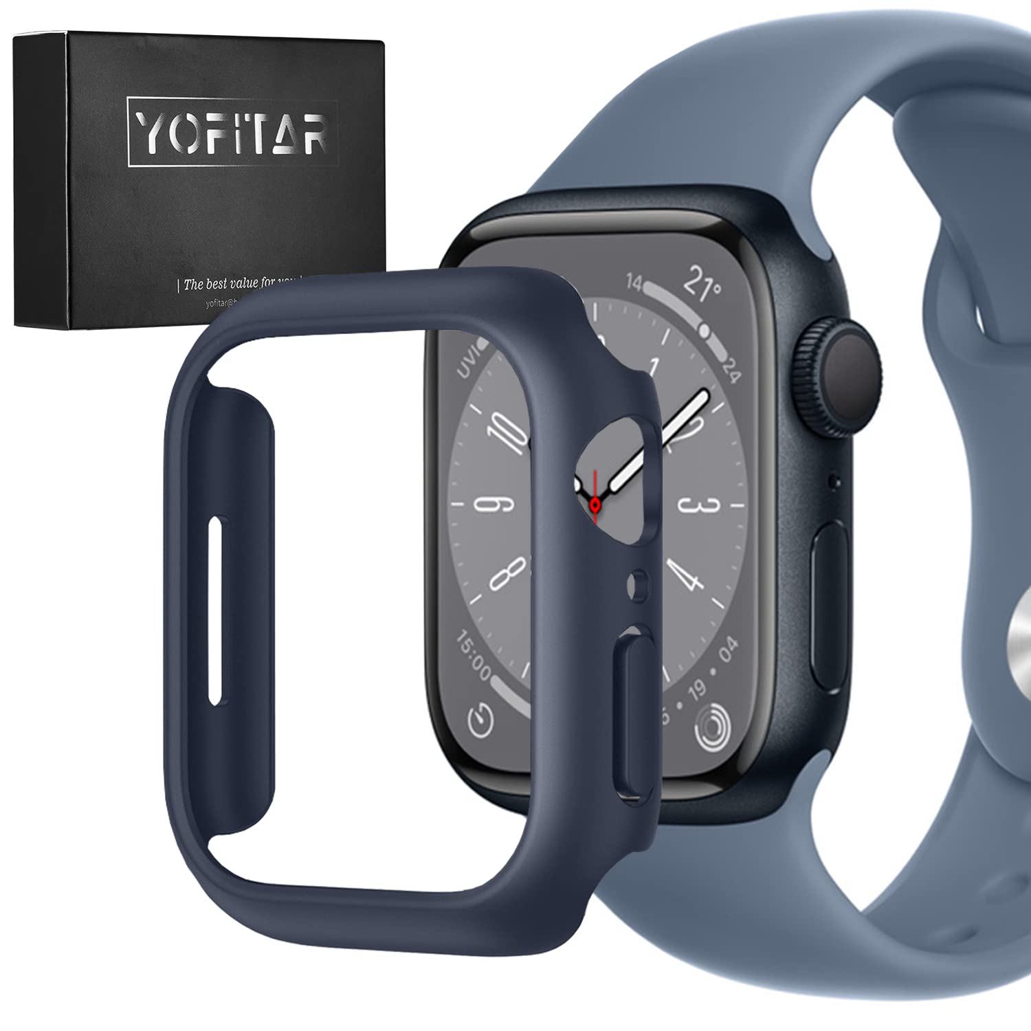 Amazon | YOFITAR for Apple Watchケース45mm/41mm対応 Series 9/8/7 
