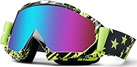 Vista 11 de Dirt Bike Goggles Motorcycle Gear ATV Riding Motocross Dirtbike 4-Wheeler Accessories Ski Fit Over The Glasses