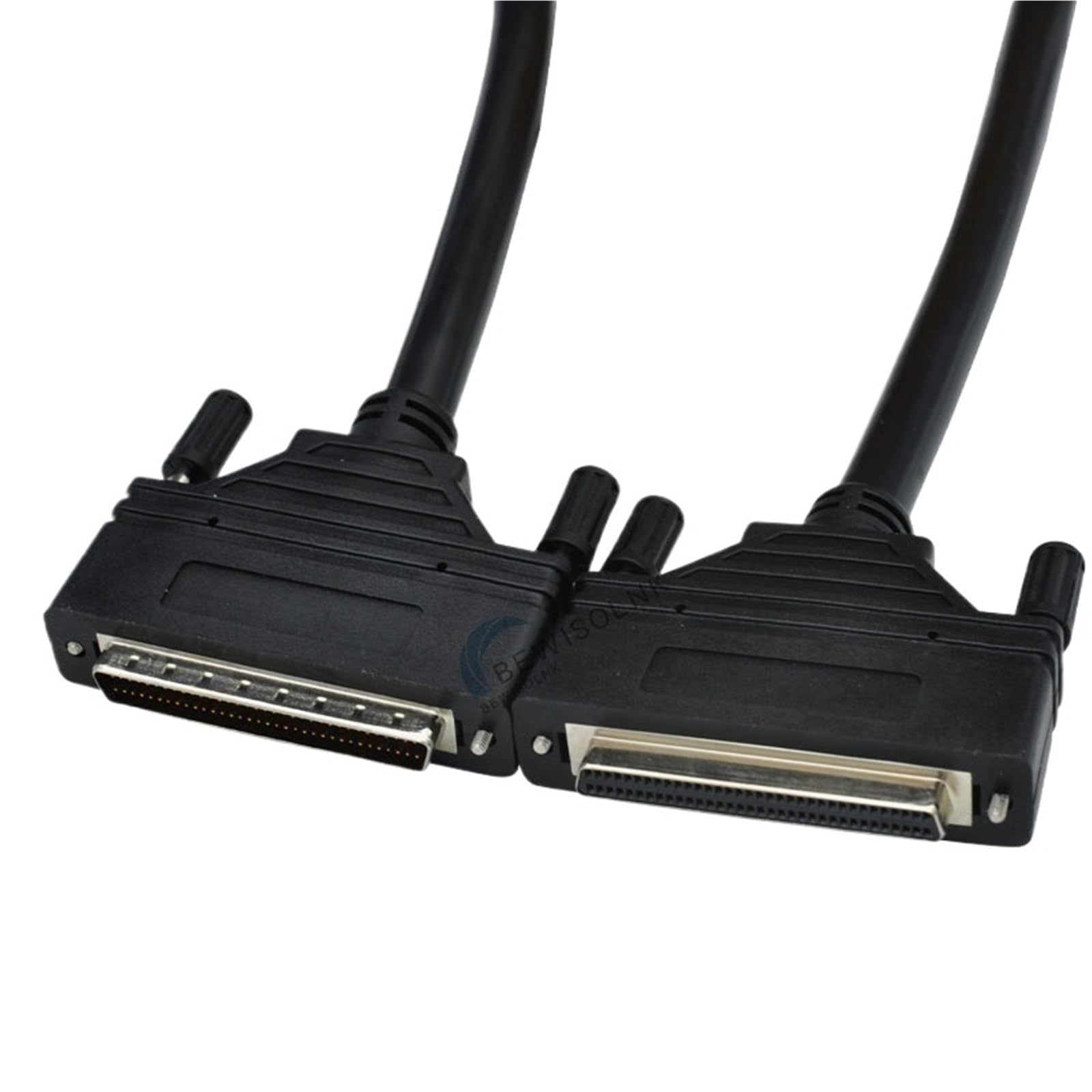 Câble SCSI CN68P anti-déconnexion à vis et shrapnel fixe pour transfert de données