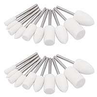 Vista 1 de Buffing Wheel Polishing Bits for Dremel Tool Accessories Aluminum Resin Metal Watch Polishing Kit Buffing Pads for Drill Rotary Tool Accessories