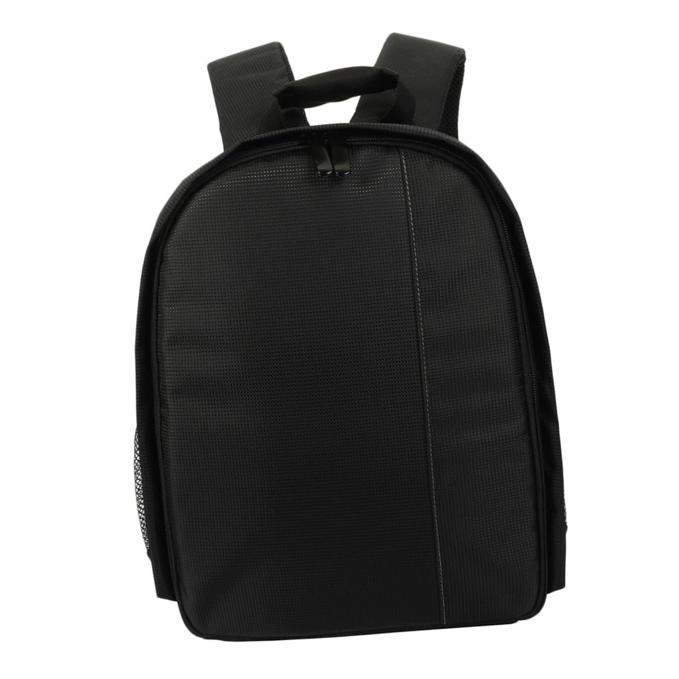 HOMSFOU Zaino per Fotocamera in Nylon Custodia Porta-accessori, Organizer Interno Modulare, Borsa da Viaggio Resistente Agli Urti per Escursioni e Uso Quotidiano