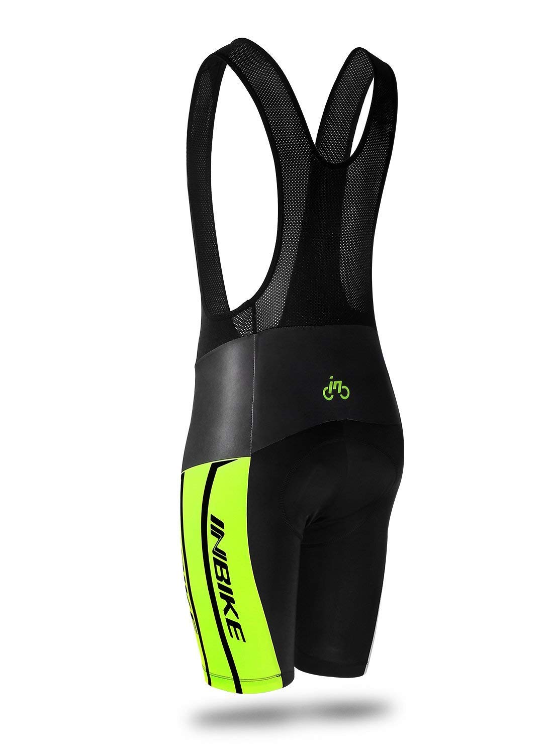 INBIKE Pantaloncini con Bretelle MTB Uomo Asciugatura Rapida Pantaloncini Estivi Traspirante per Ciclismo da Corsa All'aperto Ciclismo Biciclette Bici MTB