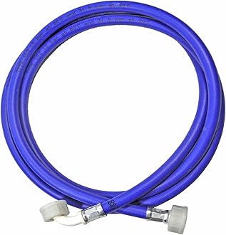 SPARES2GO Universal Dishwasher Cold Water Fill Inlet Pipe Feed Hose (2.5m)