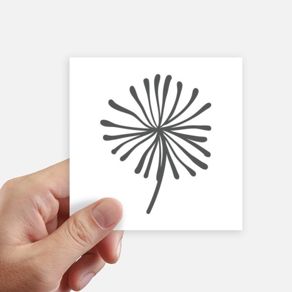 Sticker fleur de pissenlit masquez les rayures de votre pc portable et moto