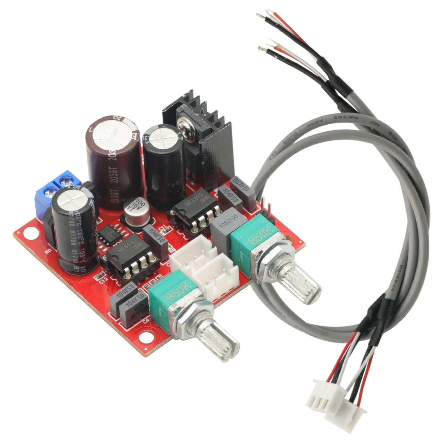 NE5532 Operational Amplifier Low Pass Filter Board Subwoofer Filter Amplifier Preamp
