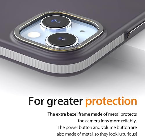 Miniatura 4 de araree Aero Frame - Funda diseñada para iPhone 15 Pro, compatible con MagSafe, policarbonato duro, delgada, protectora, translúcida, mate,