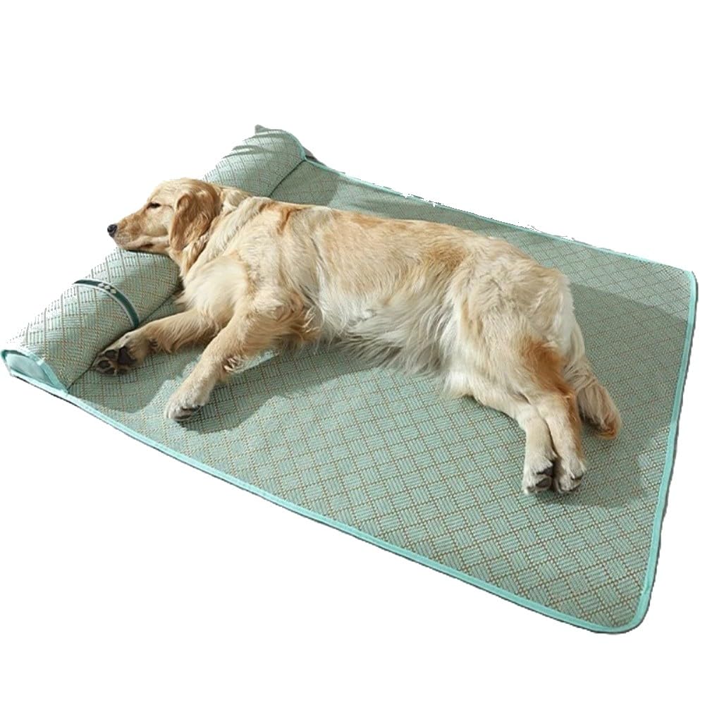 Lit rafraîchissant pour chien DYRBF lavable en machine avec coussin de soutien imperméable