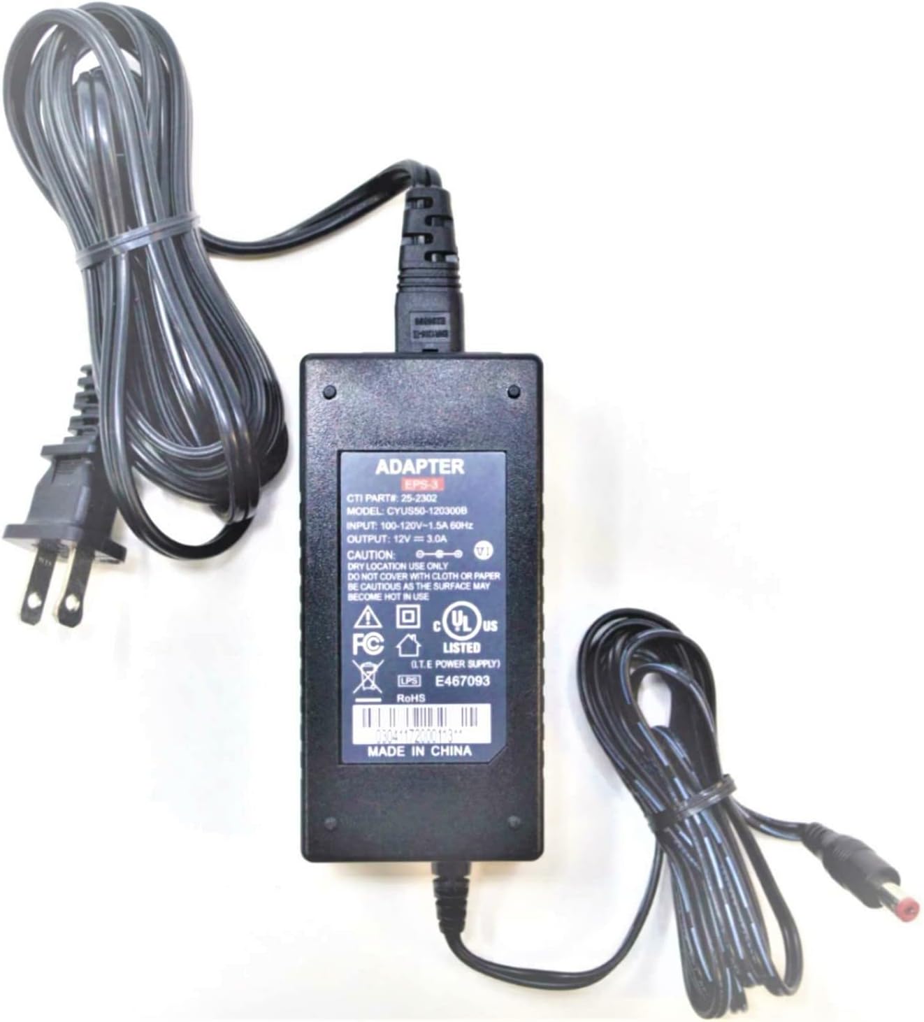 EPS3 AC AdapterD (Model ADP36KR A) Electronics