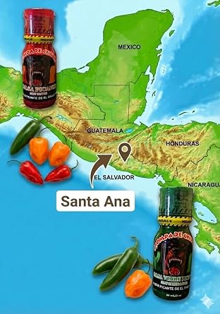 Trompa De Chucho Hot Sauce Minis Combo Pack One Red One Green