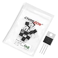 Vista 53 de Chanzon 2N60 TO-220AB NMOS MOS N-Channel Power MOSFET Transistor, alto voltaje y corriente nominal, (paquete de 10 unidades)