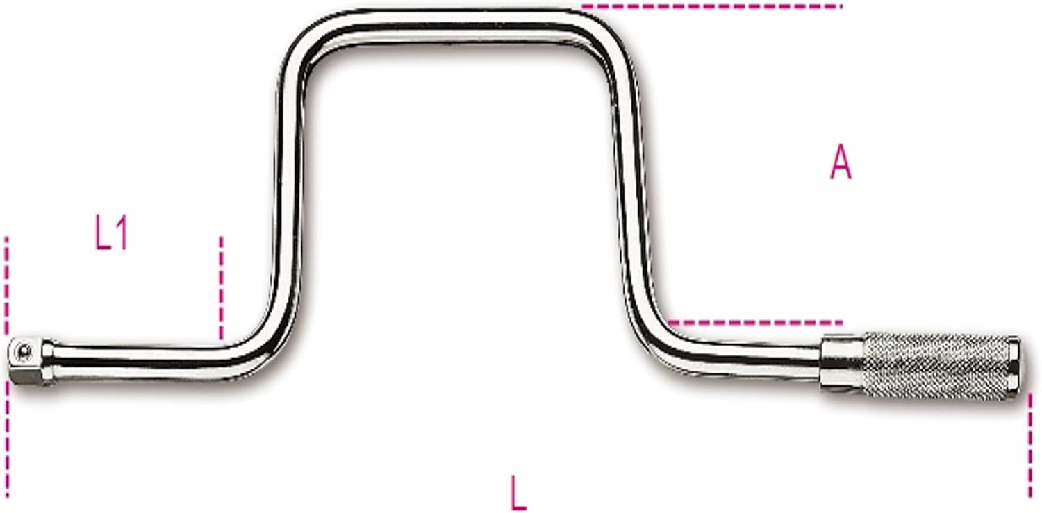 Beta 910/46-3/8" Square Drive Speed Handle