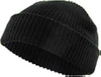 Fisherman Short Beanie Leon Roll up Trawler Classic Skullcap Hipster Beanie Warm Winter Hats Acrylic Ribbed Knit Cuff Daily