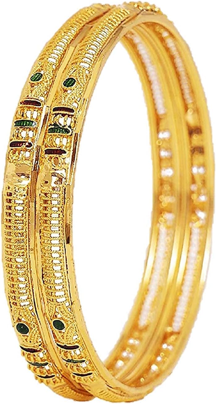 Gold Plated Bangles for Women & Girl's